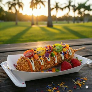 Vegetarian Corndog