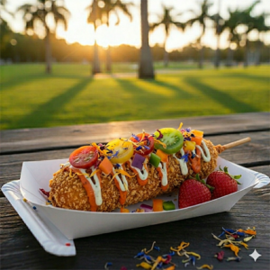 Vegetarian Corndog