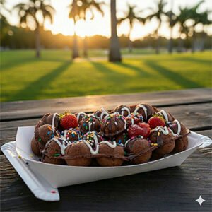 Bubble Waffle(Chocolate)