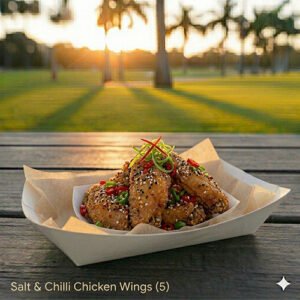 Salt & Chilli Chicken Wings(5)