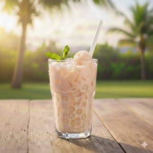 Lychee Milk Tea