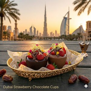 Dubai Strawberry Chocolate Cup