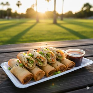 Vegetarian Spring Roll (10)